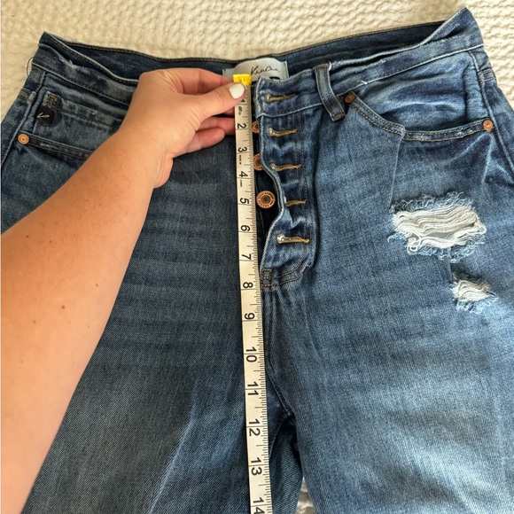 KanCan Distressed Flare Jeans - Picture 4 of 6